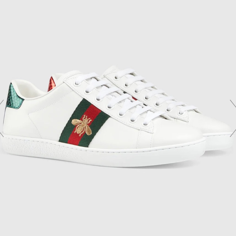Gucci Ace Sneaker with Bee Size 7.5